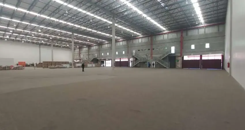 Galpão para alugar, 4186 m² por r$ 203.357,32/mês - taboão - guarulhos/sp