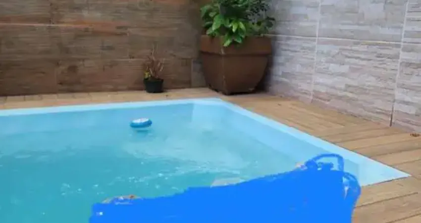 Vendo sobrado com piscina - 3 dormitórios 200 m² por r$ 750.000 - jardim bela vista - guarulhos/sp - estuda permuta por apto com varanda goumert