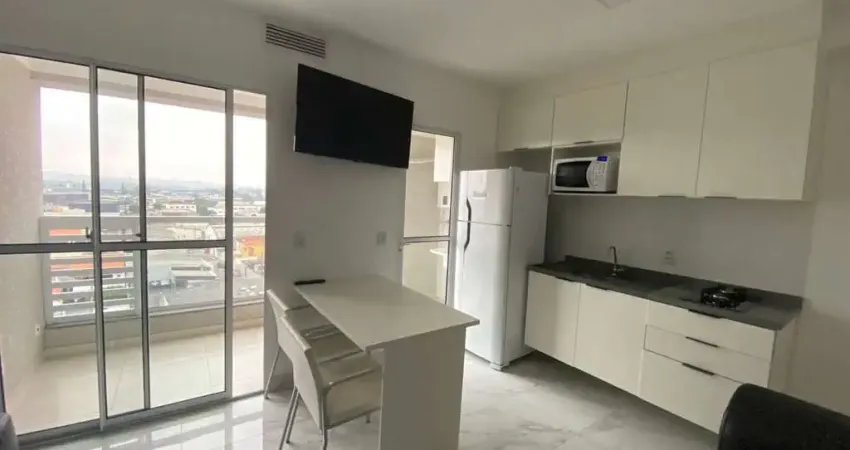 Studio com 1 dormitório para alugar, 34 m² por r$ 2.510,00/mês - centro - guarulhos/sp