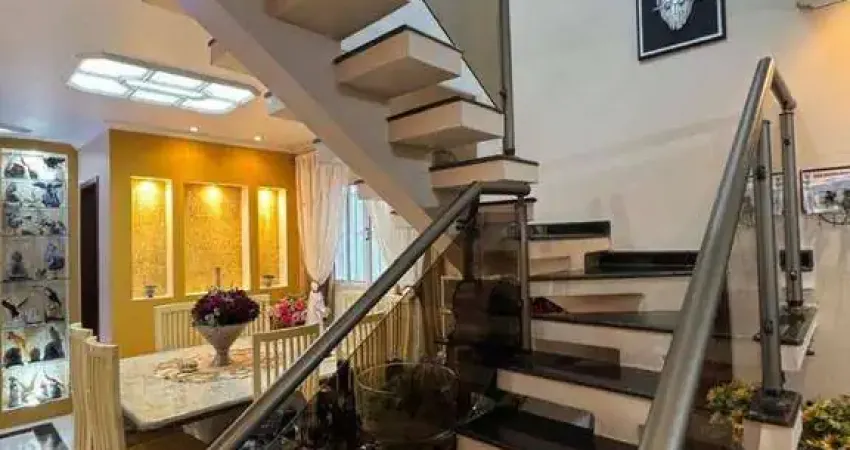 Sobrado com 3 dormitórios à venda, 156 m² por r$ 679.000 - jardim santa clara - guarulhos/sp