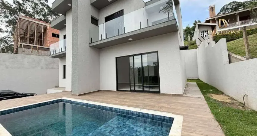 Sobrado com 4 dormitórios à venda, 300 m² por r$ 1.900.000 - retiro recanto tranquilo - atibaia/sp