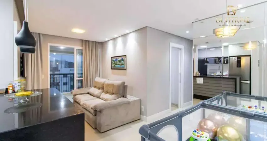 Apartamento com 2 dormitórios à venda, 68 m² por r$ 650.000,00 - jardim flor da montanha - guarulhos/sp