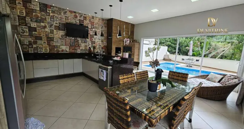 Casa com 4 dormitórios para alugar, 300 m² por r$ 15.094,83/mês - residencial real park - arujá/sp