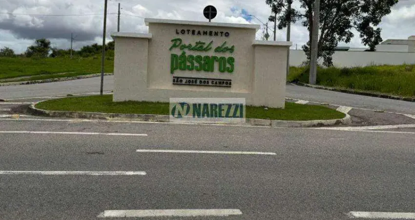 Terreno à venda no Portal dos Passaros, São José dos Campos 