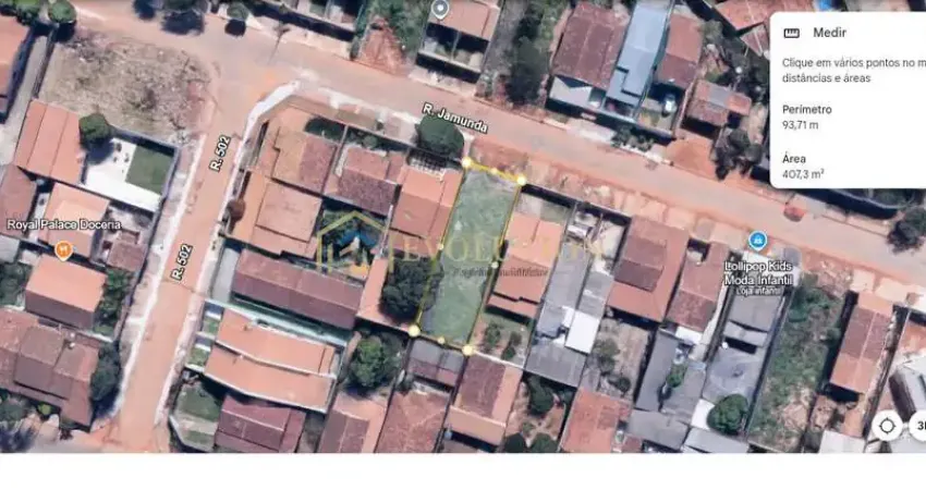 Terreno à venda na Rua Jamunda, Jardim Mont Serrat, Aparecida de Goiânia