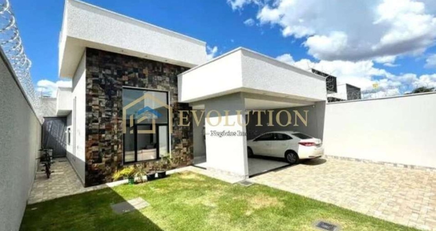 Casa térrea com 3 suítes plenas no setor Três Marias em Goiânia- Go