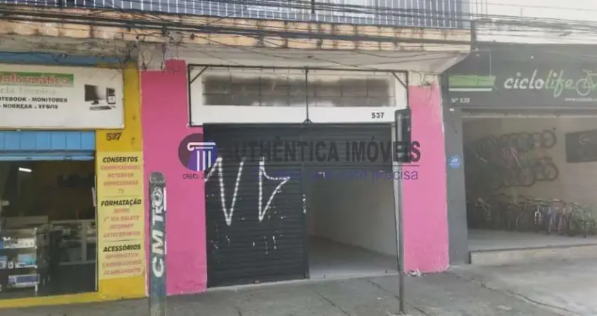 Salão comercial para locação - bussocaba - osasco - são paulo - authêntica imóveis