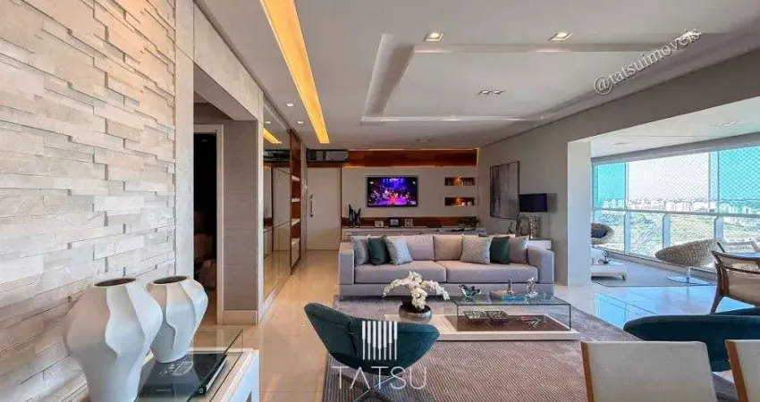 Apartamento com 3 dormitórios à venda, 190 m² por r$ 3.600.000,00 - jardim aquarius - são josé dos campos/sp