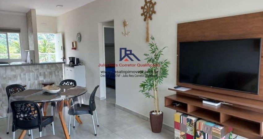 Apartamento para Locação em Ubatuba, Perequê Açu, 1 dormitório, 1 banheiro, 1 vaga