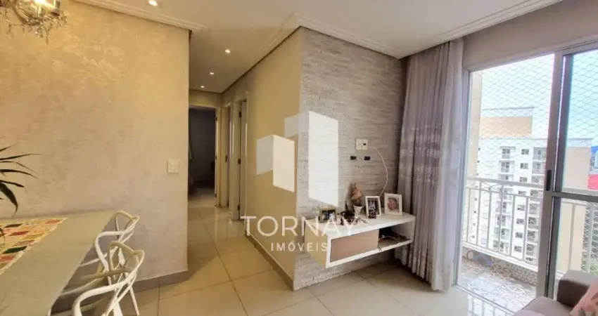 Apartamento semi novo com sacada,3 dormitórios,sendo 1 suíte 2 vagas de garagem