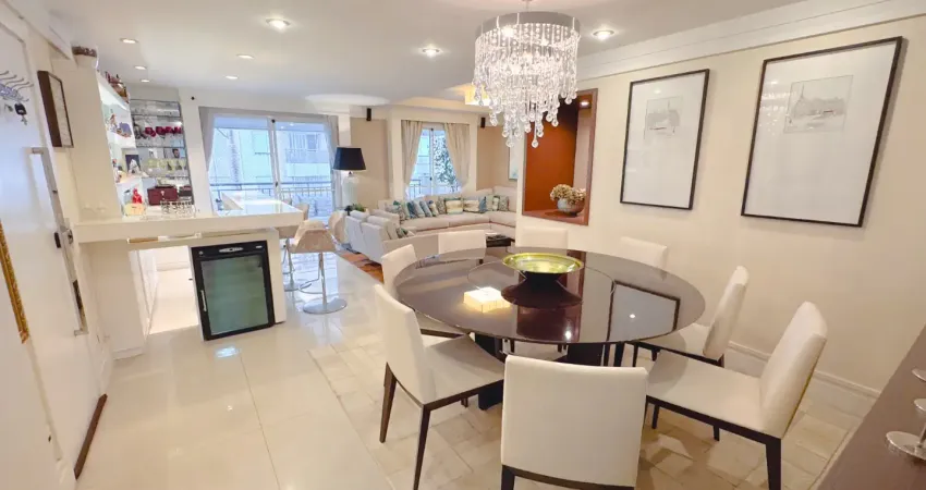 Apartamento de alto padrão no maison mont blanc com 165m², 3 suítes e varanda gourmet em alphaville