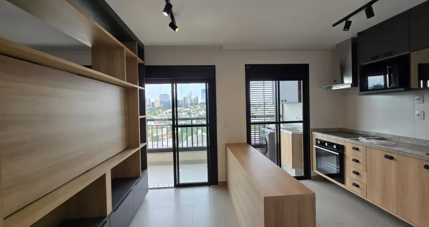 Apartamento mobiliado para locação com 1 quarto, no condomínio fiori – alphaville/sp