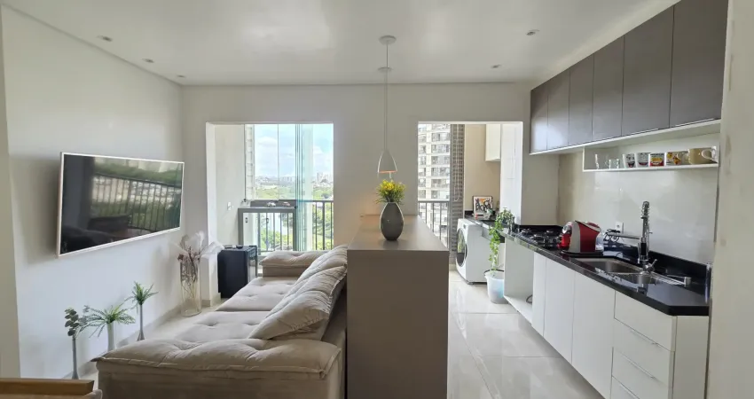 Apartamento para locação com ambientes integrados, 2 dormitórios, 50m² no condomínio ápice park – alphaville empresarial, barueri/sp