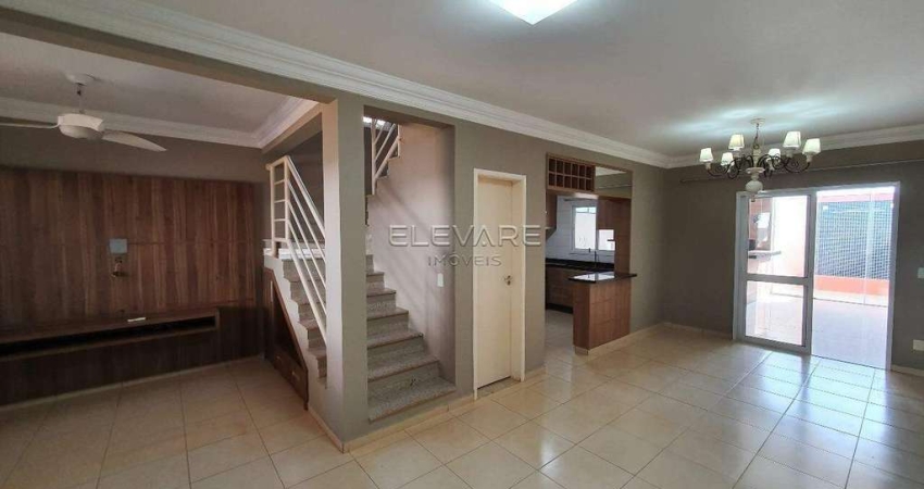Casa em Condomínio para aluguel no Topazio, Ribeirão Preto, SP, 3 quartos, 1 suíte