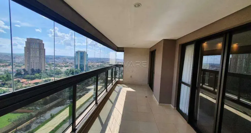 Apartamento para aluguel no Sur Le Jardin, Ribeirão Preto, SP, 4 quartos, 4 suítes