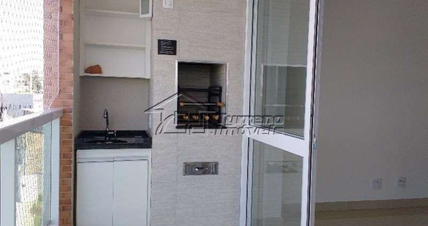 Apartamento com churrasqueira na sacada no Urbanova