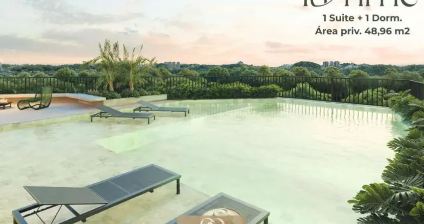 Lumme residence — condição pré-lançamento 5% off e 12x sem juros ou correção / zona 07 / 2q sendo 1 suite / 48,96 m2 / maringá pr