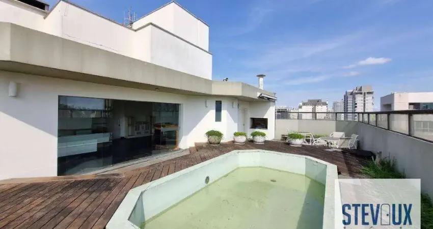 Cobertura com 4 dormitórios à venda, 432 m² por R$ 3.200.000,00 - Moema - São Paulo/SP