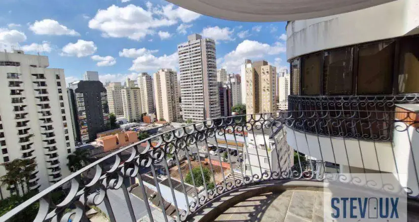 Cobertura com 2 dormitórios, 187 m² - venda por r$ 3.180.000,00 ou aluguel por r$ 19.658,76 - moema - são paulo/sp