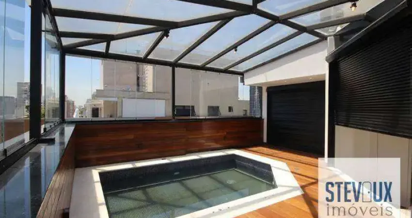 Cobertura a venda com muito espaçosa em uma das melhores ruas de moema pássaros