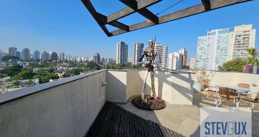 Cobertura com 4 dormitórios à venda, 350 m² por R$ 2.560.000,00 - Brooklin - São Paulo/SP