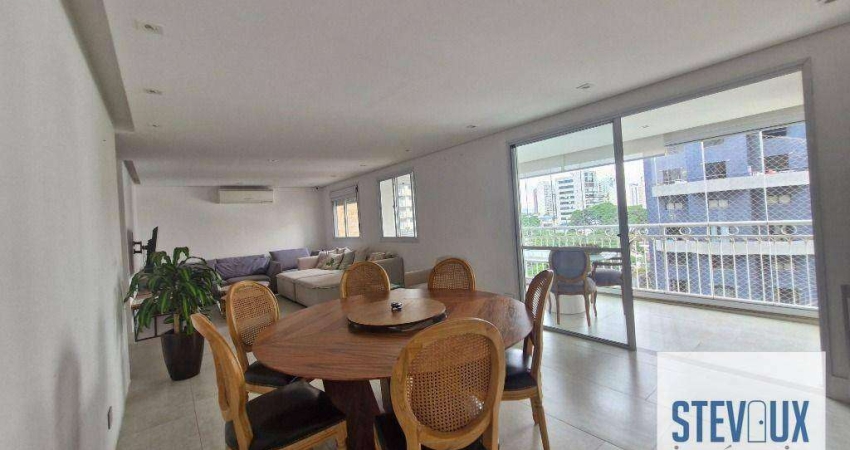 Apartamento com 3 dormitórios, 143 m² - venda por R$ 2.989.000,00 ou aluguel por R$ 15.661,00/mês - Moema - São Paulo/SP