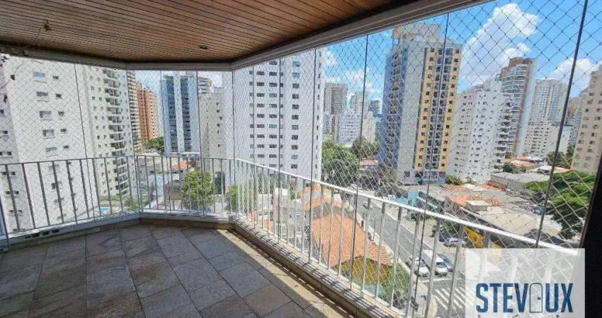 Apartamento com 3 dormitórios à venda, 177 m² por r$ 2.980.000,00 - moema - são paulo/sp