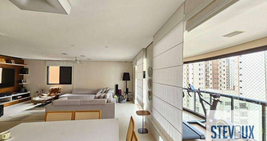 Apartamento com 3 dormitórios à venda, 161 m² por R$ 3.400.000,00 - Moema - São Paulo/SP