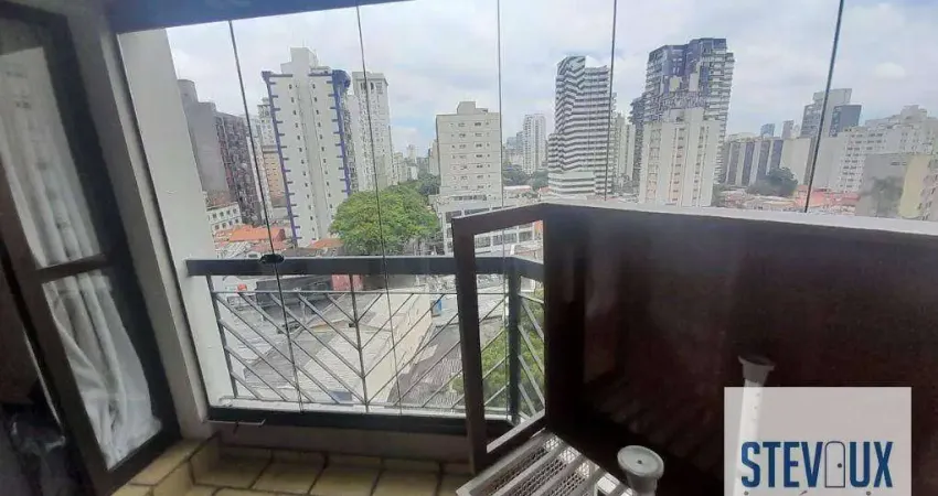Apartamento com 3 dormitórios à venda, 88 m² por r$ 1.200.000,00 - moema pássaros - são paulo/sp