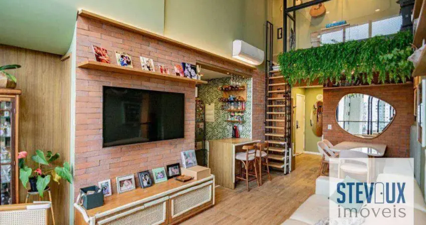 Apartamento com mezanino totalmente reformado na vila olímpia para venda