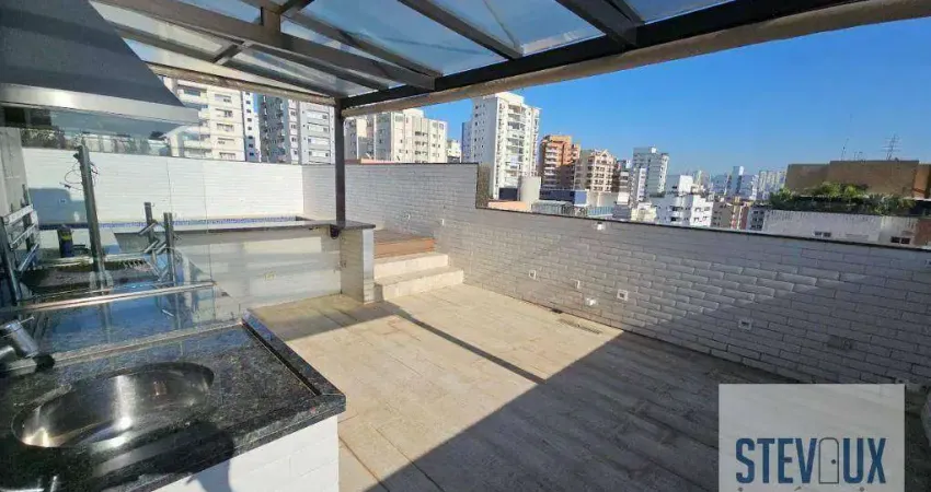 Cobertura no Brooklin Novo com vista ampla para casas, Otimo preço por metro quadrado!