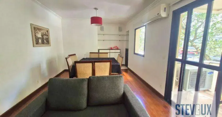 Apartamento em moema pássaros para venda ou locação. aceita permuta menor valor