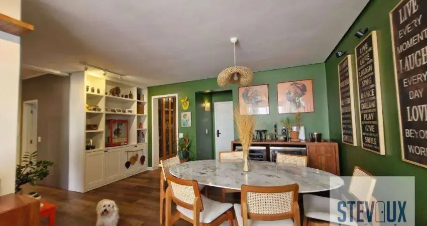 Apartamento reformado em moema pássaros com 2 dormitórios sendo 1 suite