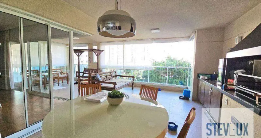 Apartamento com varanda gourmet e ótimo lazer na Vila Nova Conceição