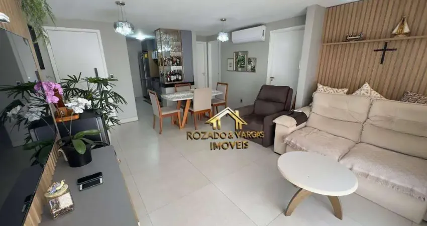 Apartamento vista mar com 2 dormitórios à venda, 62 m² por R$ 850.000 - Cabo Branco - João Pessoa/PB