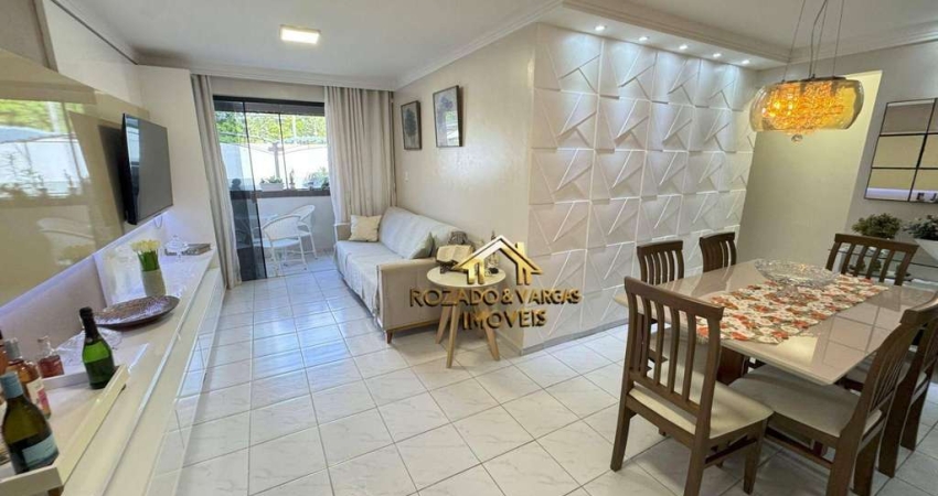 Apartamento com 3 dormitórios à venda, 87 m² por R$ 425.000,00 - Portal do Sol - João Pessoa/PB
