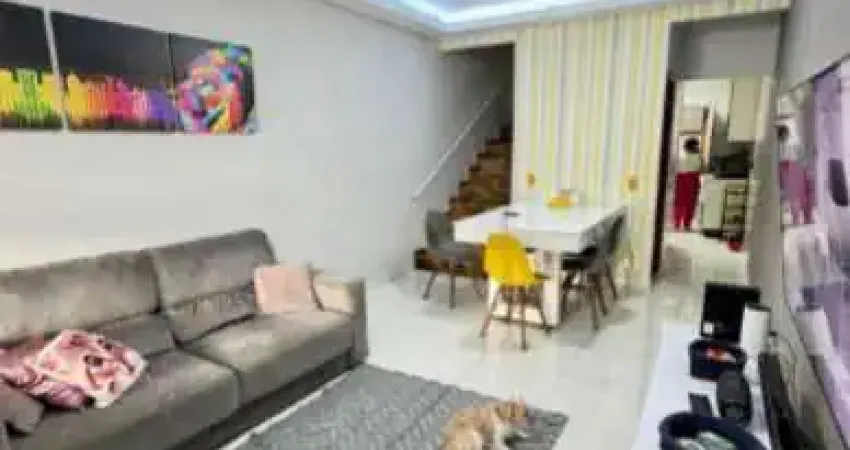 Casa para Venda em Santo André, Vila Linda, 3 dormitórios, 1 suíte, 2 banheiros, 2 vagas