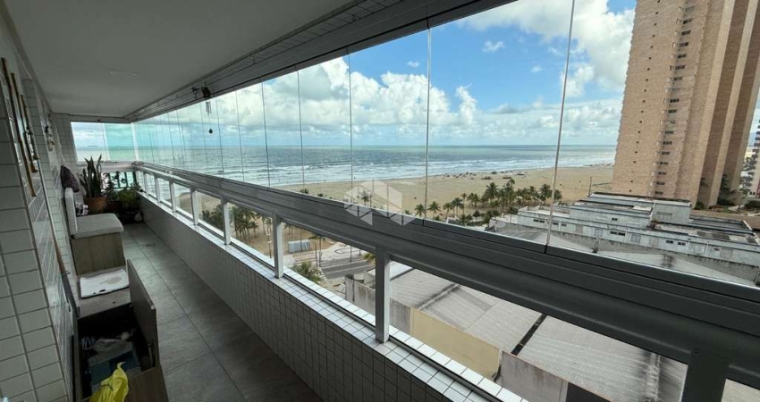 MARAVILHOSO!!! APTO. 03 DORMS. (03 SUÍTES) 05 BANHEIROS, SACADA GOURMET, 02 VAGAS.  GUILHERMINA, PRAIA GRANDE SP.