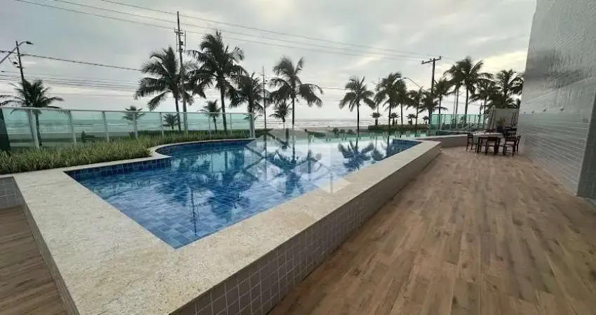 APARTAMENTO NOVO NA PRAIA. 02 DORMS. (01 SUITE) SACADA GOURMET, 77,00 M² ÁREA ÚTIL, 01 VAGA. CAIÇARA / PRAIA GRANDE SP.