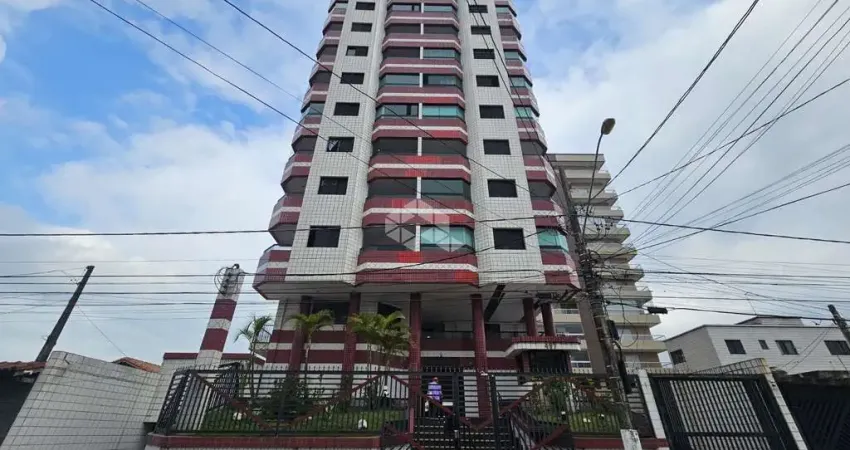 Apartamento 1 quarto, com sacada e vaga com 53 metros, no melhor local da ocian - praia grande