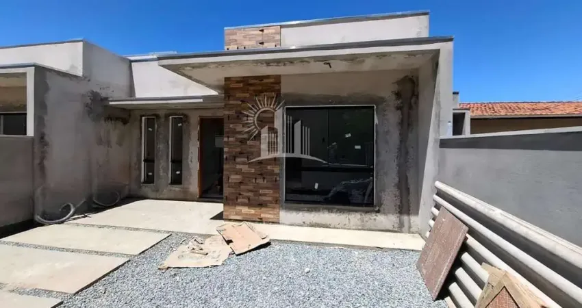 Casa para venda em barra velha, quinta dos açorianos, 2 dormitórios, 1 banheiro, 1 vaga