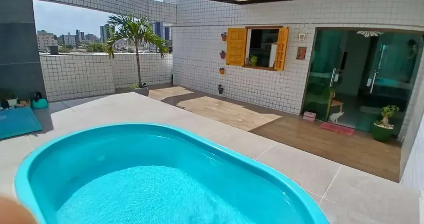 Cobertura para Venda em João Pessoa, Aeroclube, 2 dormitórios, 1 suíte, 2 banheiros, 1 vaga