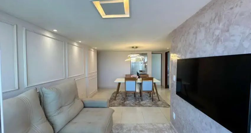 Apartamento para venda em joão pessoa, bessa, 3 dormitórios, 1 suíte, 2 banheiros, 1 vaga