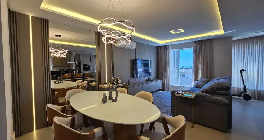 Aluga-se apartamento 4 suites mobiliado na av. Brasil em Balneário Camboriú