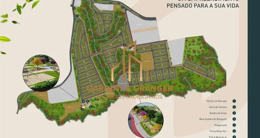 Terreno à venda na Avenida Japão, 3950, Parque Olímpico, Mogi das Cruzes