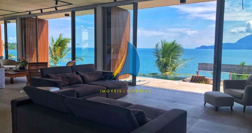 CASA NOVA EM COSTEIRA - VISTA PANORÂMICA PARA O MAR - REGIÃO SUL DE ILHABELA - ESCRITURA DEFINITIVA.