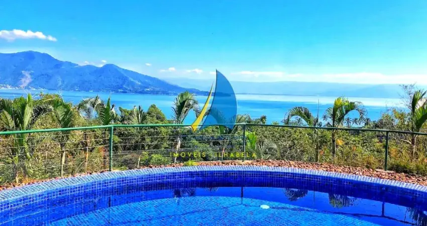 CASA EM ILHABELA - VISTA PARA O MAR - ESCRITURA DEFINITIVA.