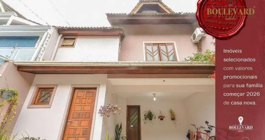 Sobrado no residencial champs elisée com 4 dormitórios à venda, 178 m² por r$ 830.000 - pilarzinho - curitiba/pr