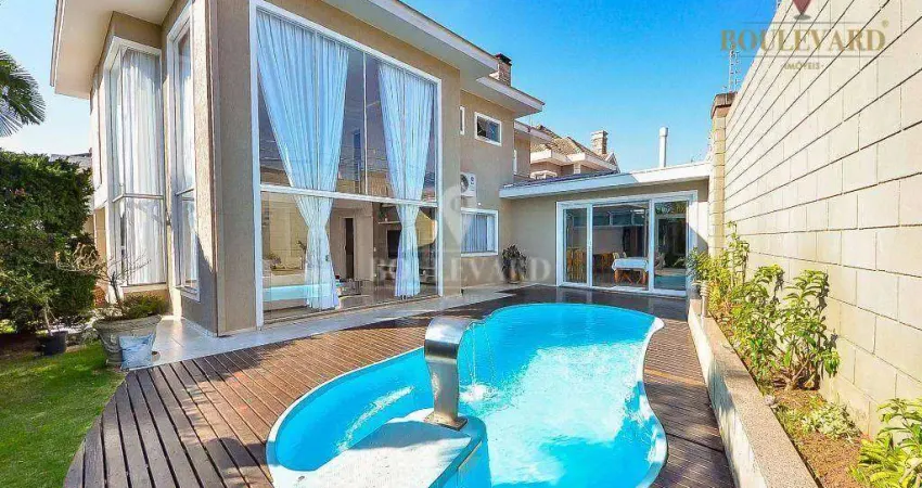 Casa com 3 dormitórios à venda, 330 m² por r$ 3.500.000,00 - xaxim - curitiba/pr