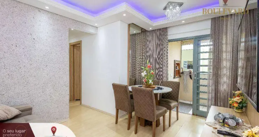 Apartamento no residencial pio lanteri com 3 dormitórios à venda, 59 m² por r$ 354.900 - uberaba - curitiba/pr